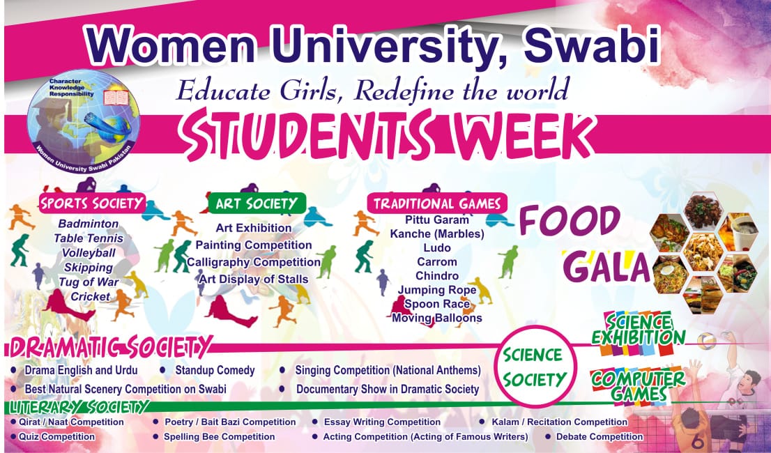 Women University Swabi Sports Facilities/ACTIVITIES