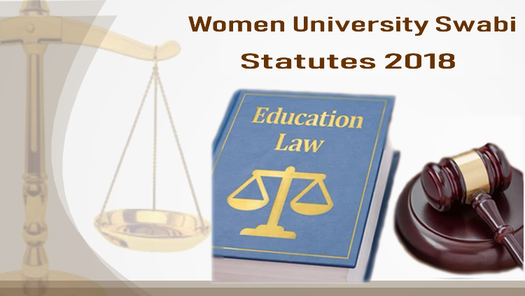 Women University Swabi statutes/Law